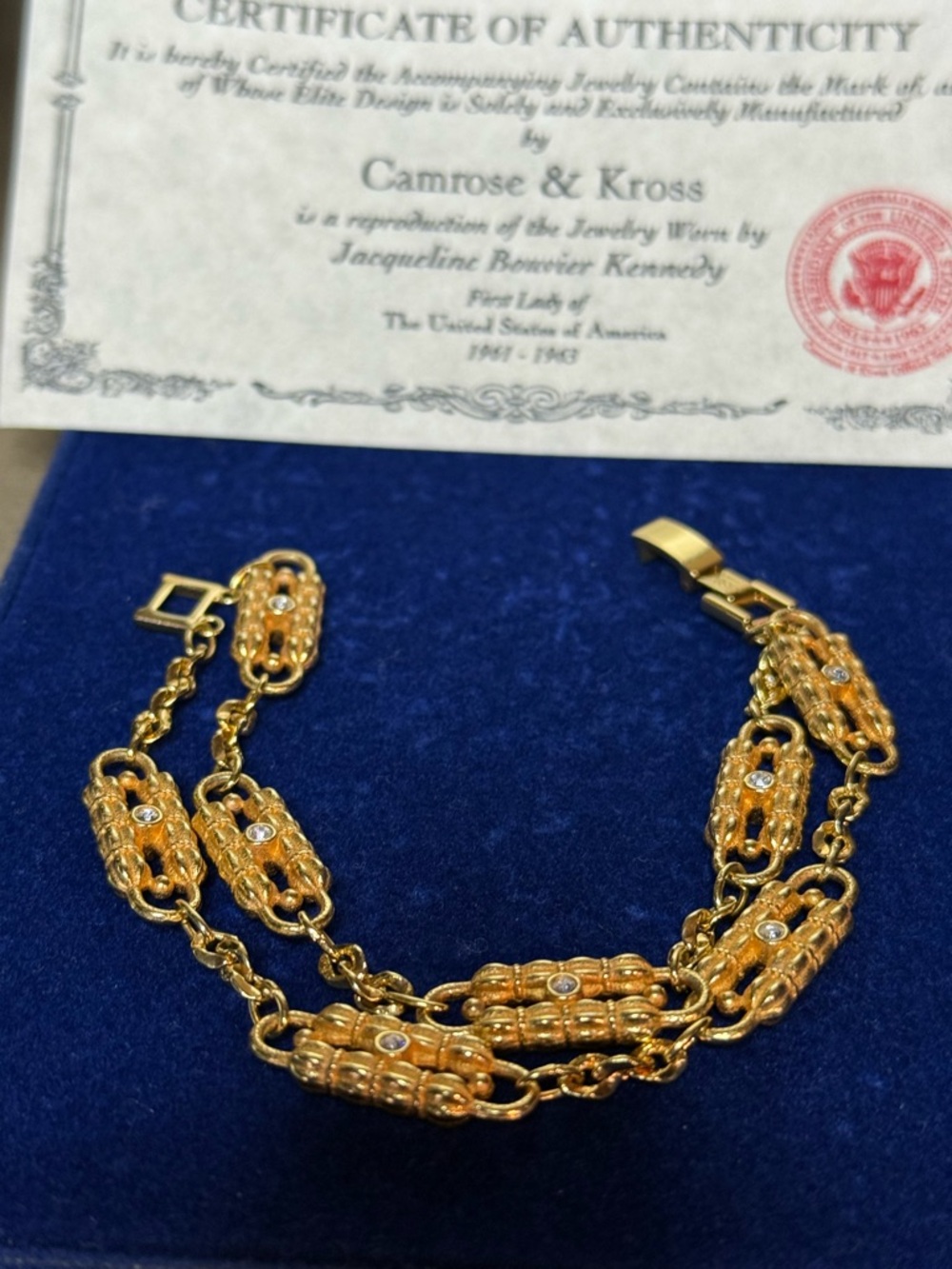 Camrose & Kross Gold-Tone Long 3pc Chain Necklace and Bracelet Set - Picture 2 of 15